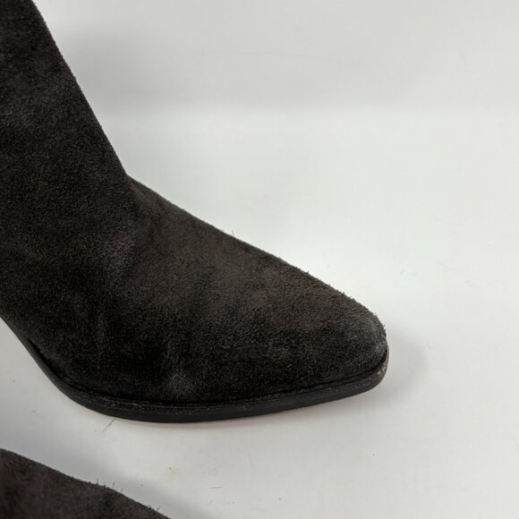 rag & bone women's Razor Chelsea boots grey suede 35 - Picture 4 of 10